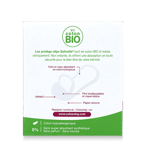 Prot&egrave;ges-slips Flex Pocket Coton BIO, , medium