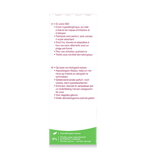 Protèges-slips Flex Coton BIO, , medium