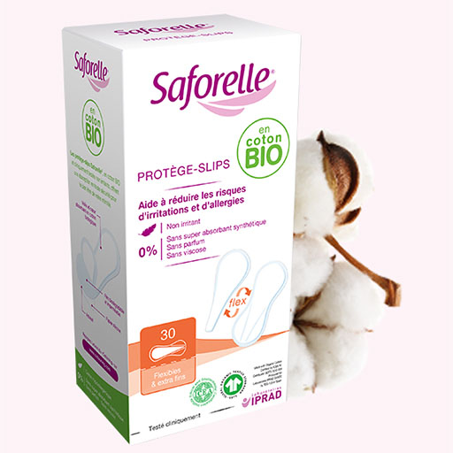 Protèges-slips Flex Coton BIO, , small