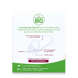 Prot&egrave;ges-slips Flex Pocket Coton BIO, , small