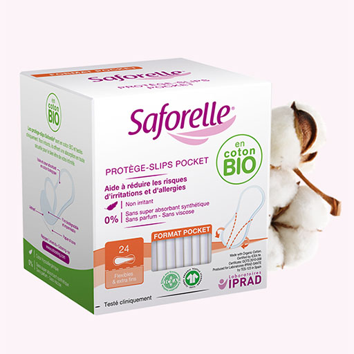 Protèges-slips Flex Pocket Coton BIO