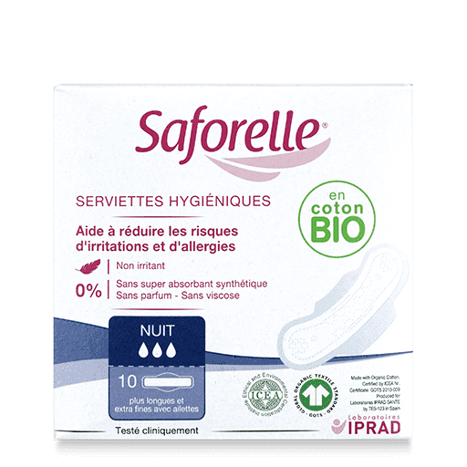 Serviettes Hygiéniques NUIT