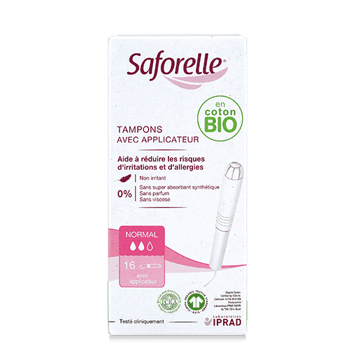 Tampons avec applicateur Coton BIO, , medium