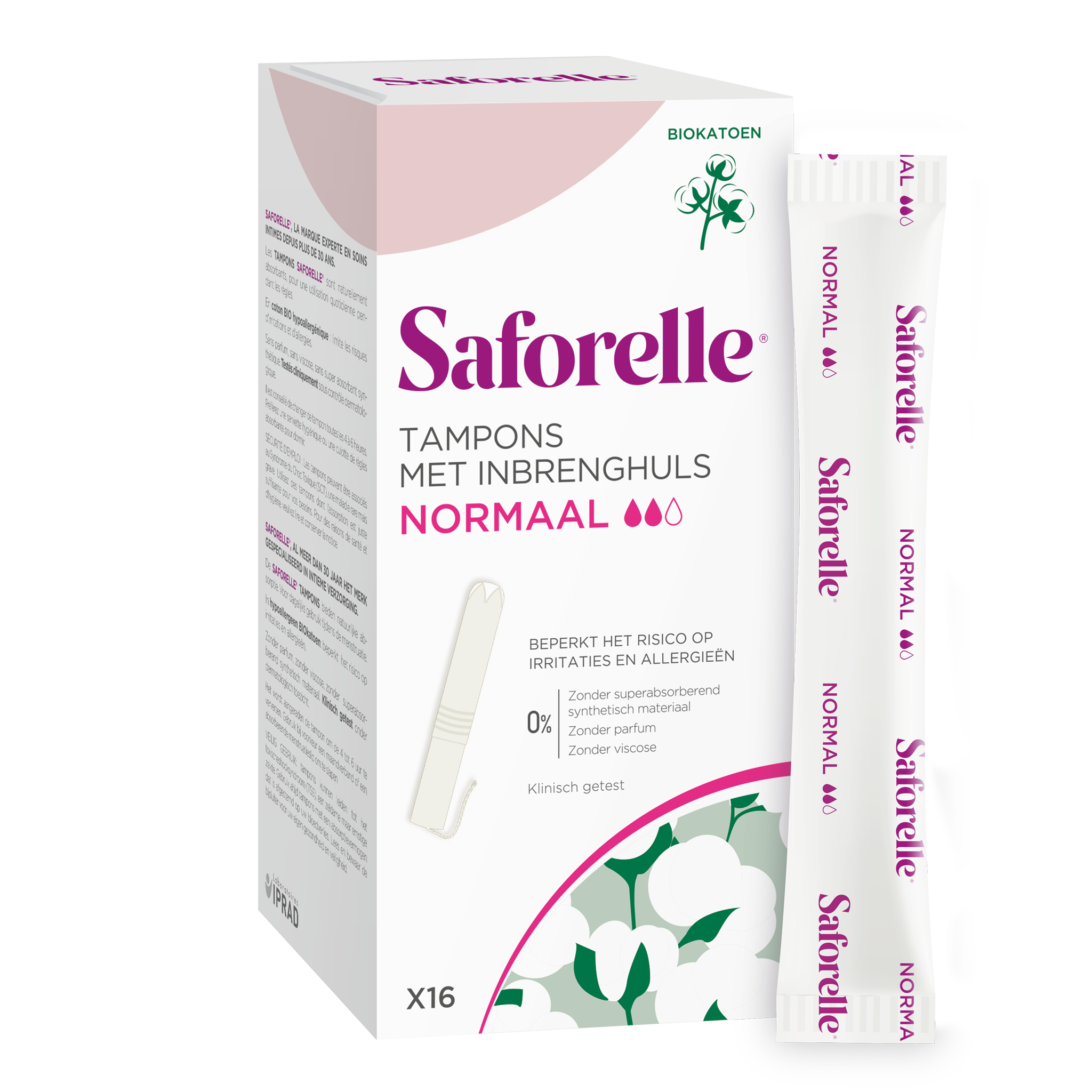 Tampon met inbrenghuls, , medium